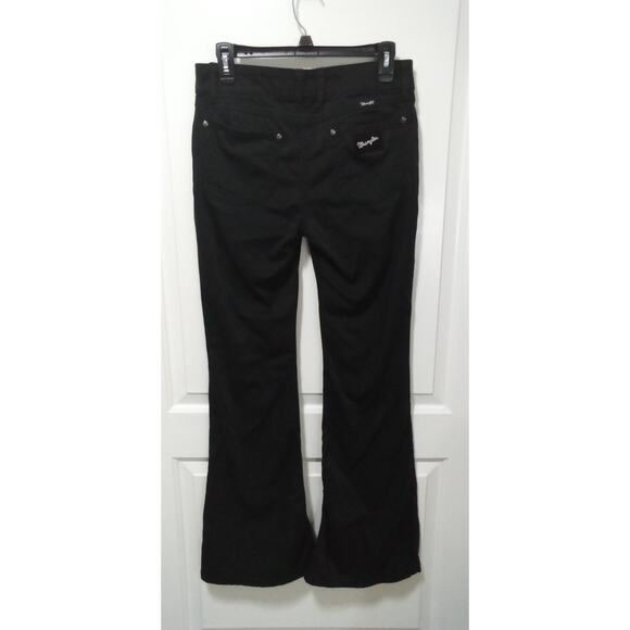 Wrangler Flair Leg Black Jeans - Picture 2 of 4